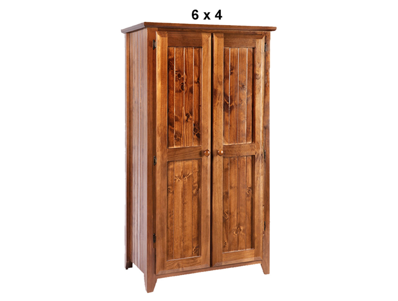 MANILLA (AUSSIE MADE) 2 DOOR STANDARD PANTRY - ASSORTED STAINED COLOURS - STARTING FROM $899