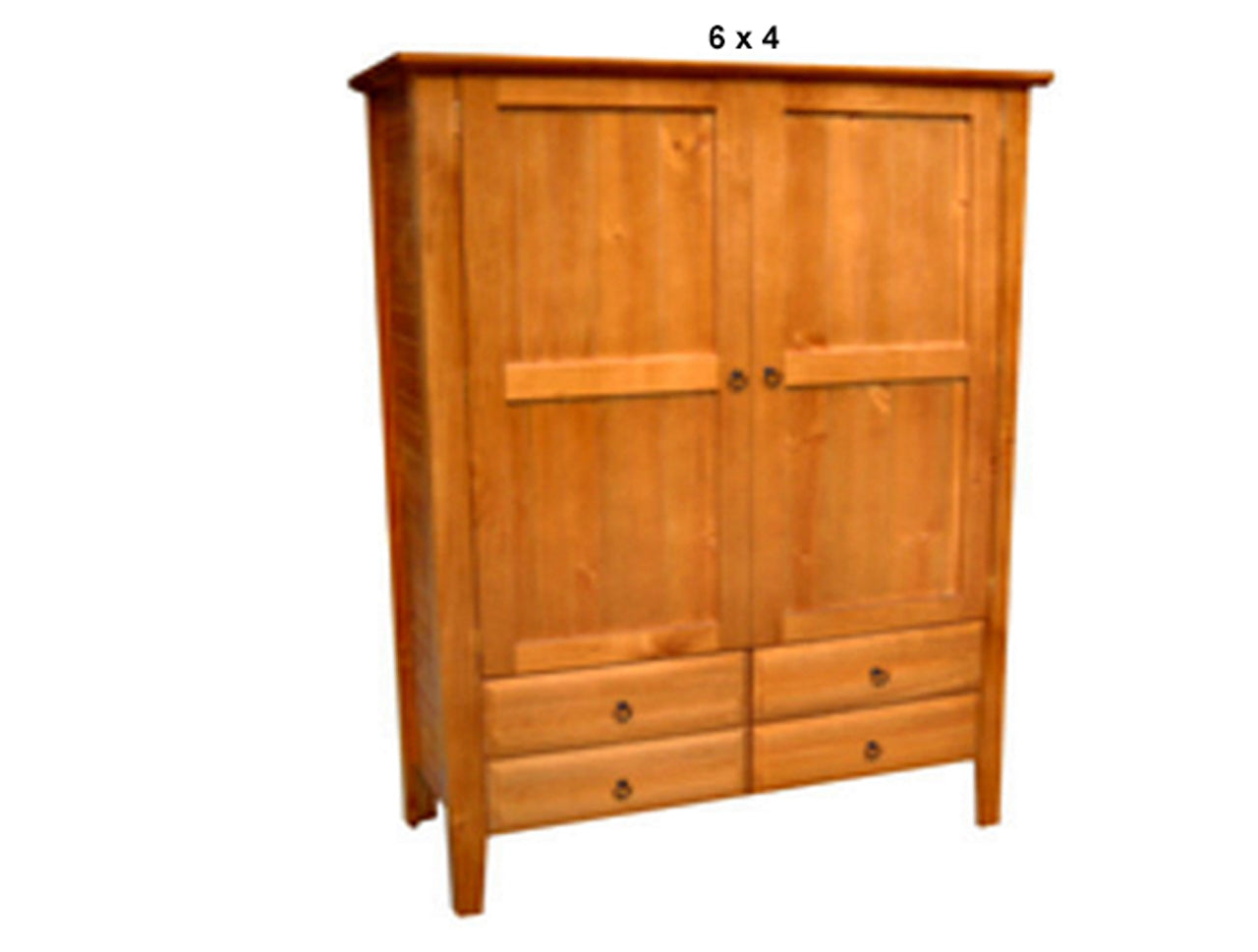 MANILLA (AUSSIE MADE) WARDROBE WITH 2 DOORS & 4 DRAWERS COLLECTION - ASSORTED STAINED COLOURS - STARTING FROM $1099