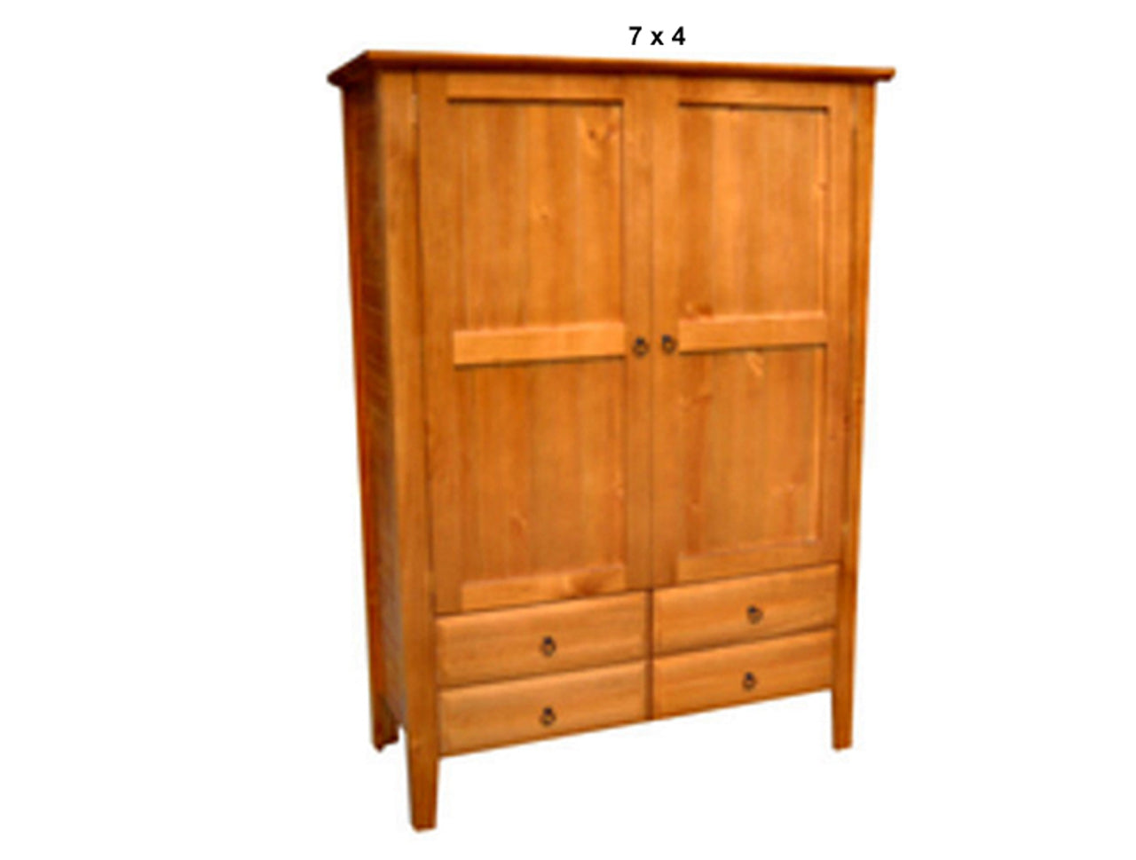 MANILLA (AUSSIE MADE) WARDROBE WITH 2 DOORS & 4 DRAWERS COLLECTION - ASSORTED STAINED COLOURS - STARTING FROM $1099
