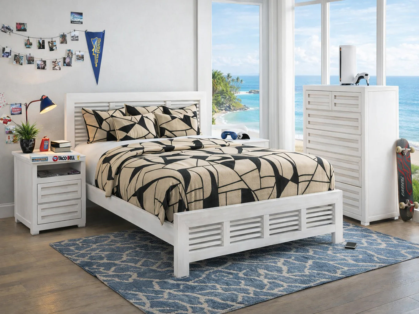 MANLY (AUSSIE MADE) BEDROOM COLLECTION - ASSORTED COLOURS - STARTING FROM $999