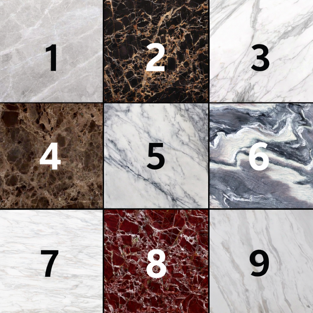 JOE (AUSSIE MADE) MARBLE & TIMBER DINING AND LIVING COLLECTION - ASSORTED COLOURS - STARTING FROM $9999