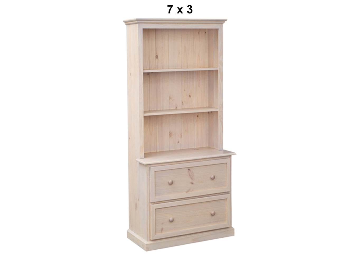 MELISSA (AUSSIE MADE) BOOKCASE COMBO WITH 2 DEEP BLANKETS DRAWERS COLLECTION - ASSORTED STAINED COLOURS - STARTING FROM $499