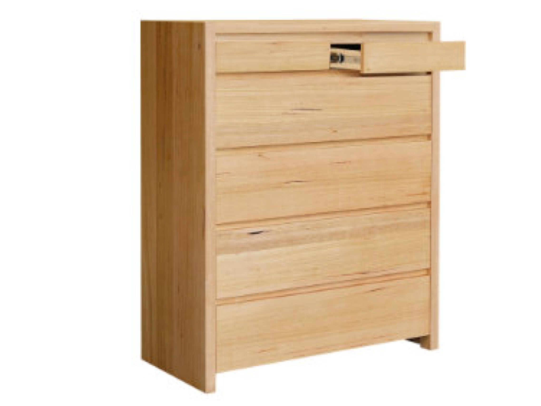 MONTANA 6 DRAWER TALLBOY - 1200(H) x 950(W) x 450(D) - MESSMATE