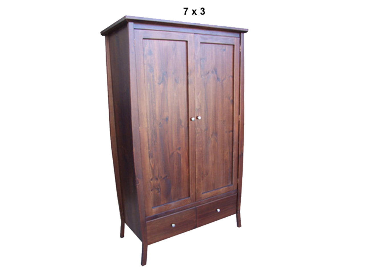 MONTERAY (AUSSIE MADE) 2 DOOR / 2 DRAWER  WARDROBE COLLECTION - ASSORTED STAINED COLOURS - STARTING FROM $1299