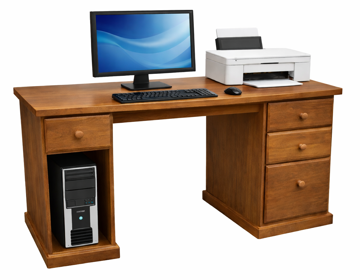 MUDGEE (AUSSIE MADE) COMPUTER DESK + TOWER COLLECTION - ASSORTED COLOURS