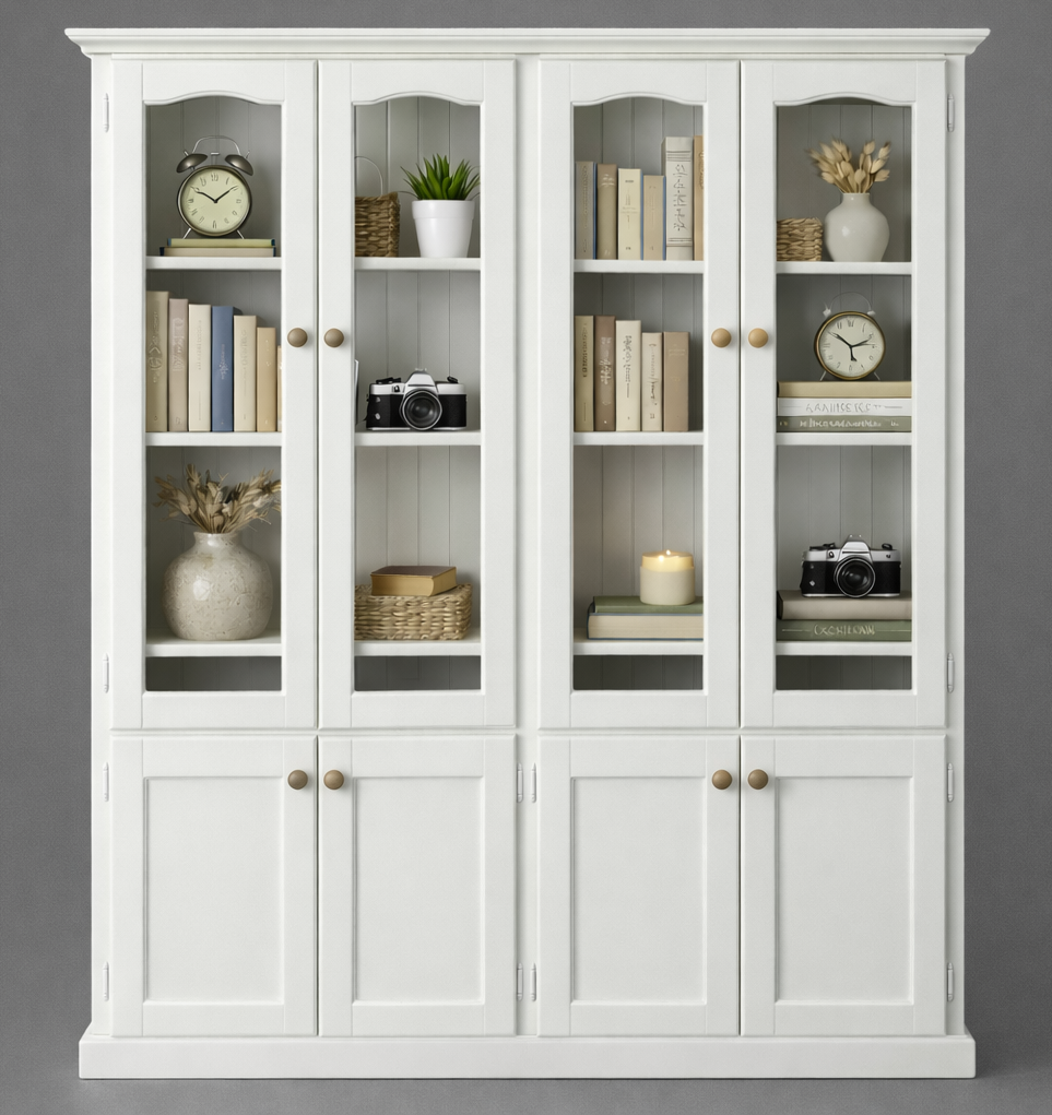 MUDGEE (AUSSIE MADE) 8 DOOR HIGHLINE LIBRARY UNIT COLLECTION - ASSORTED COLOURS - STARTING FROM $2399