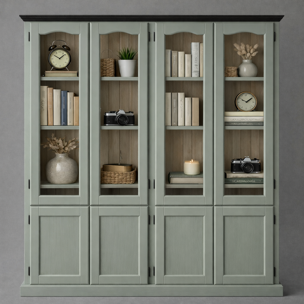MUDGEE (AUSSIE MADE) 8 DOOR HIGHLINE LIBRARY UNIT COLLECTION - ASSORTED COLOURS - STARTING FROM $2399