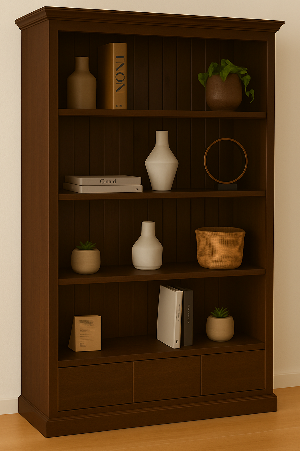 MUDGEE (AUSSIE MADE) HIGHLINE BOOKCASE WITH DRAWERS COLLECTION - ASSORTED COLOURS - STARTING FROM $1299