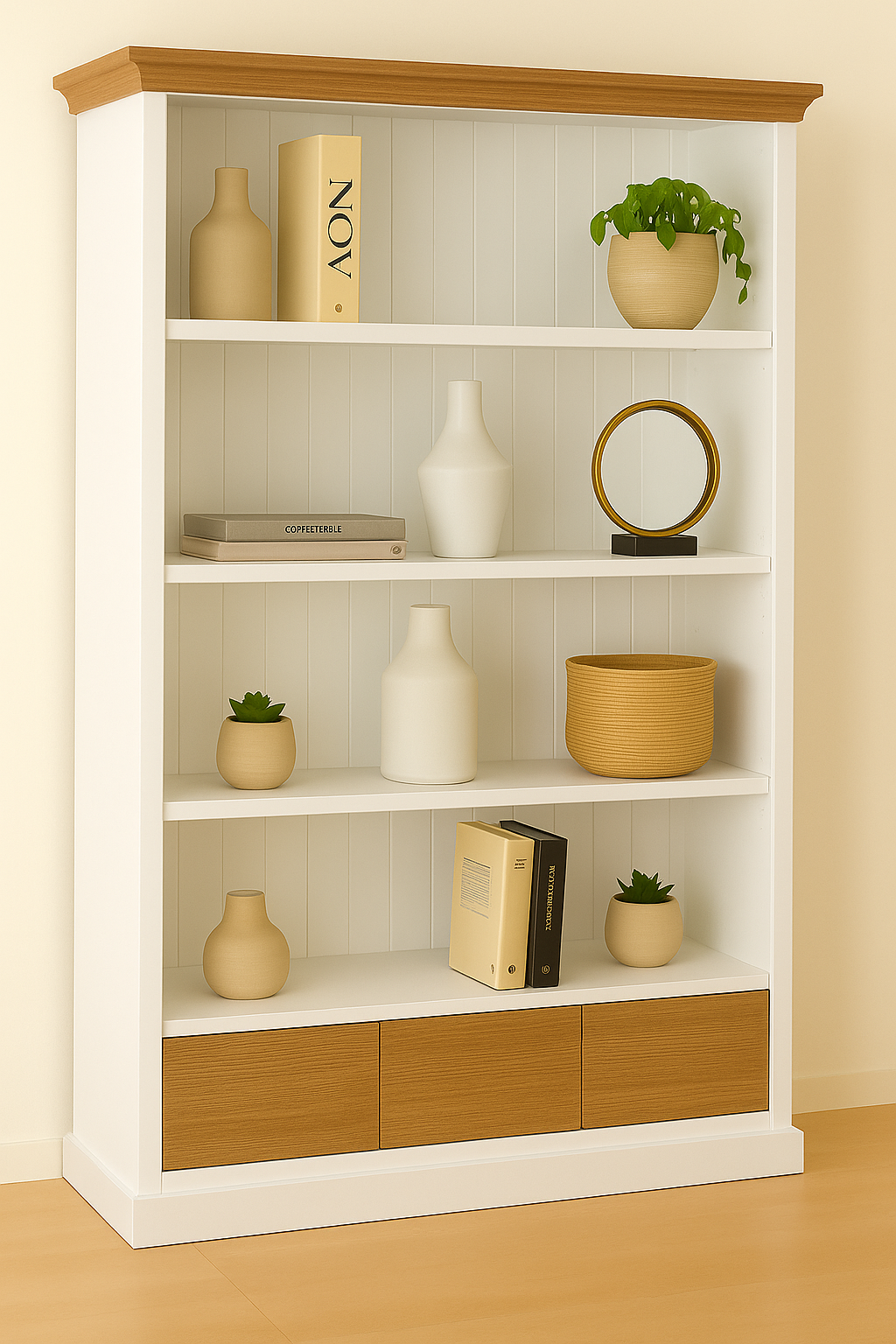 MUDGEE (AUSSIE MADE) HIGHLINE BOOKCASE WITH DRAWERS COLLECTION - ASSORTED COLOURS - STARTING FROM $1299
