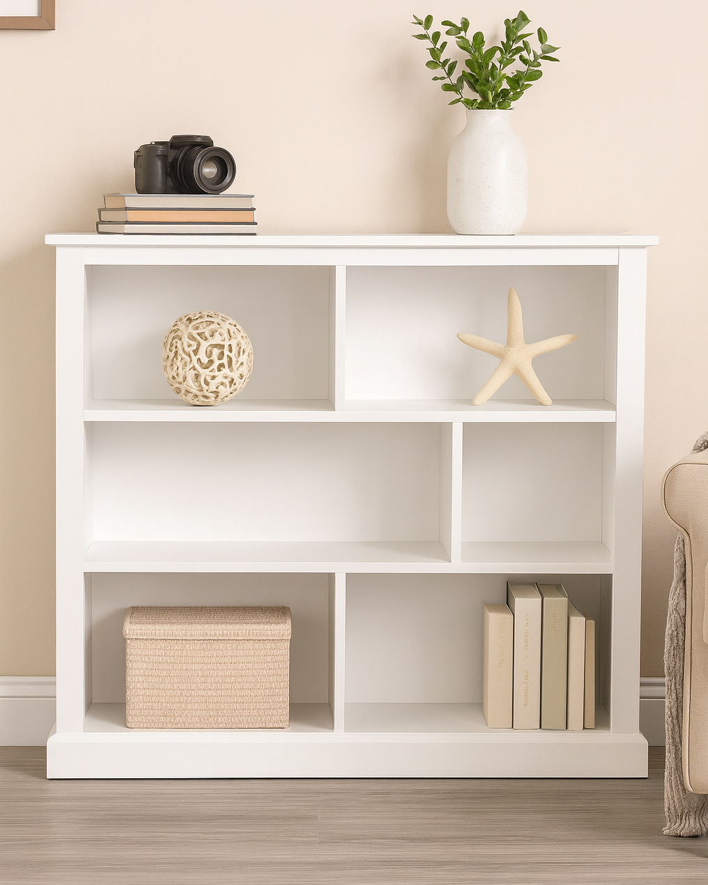 MUDGEE (AUSSIE MADE) STAGGERED LOWLINE BOOKCASE COLLECTION - ASSORTED PAINTED COLOURS - STARTING FROM $549