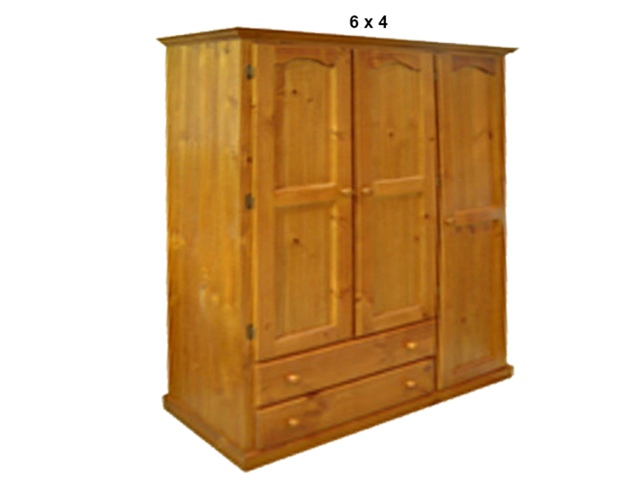 MUDGEE (AUSSIE MADE) UTILITY WARDROBE WITH 3 DOORS & 2 DRAWERS COLLECTION - ASSORTED STAINED COLOURS - STARTING FROM $1099