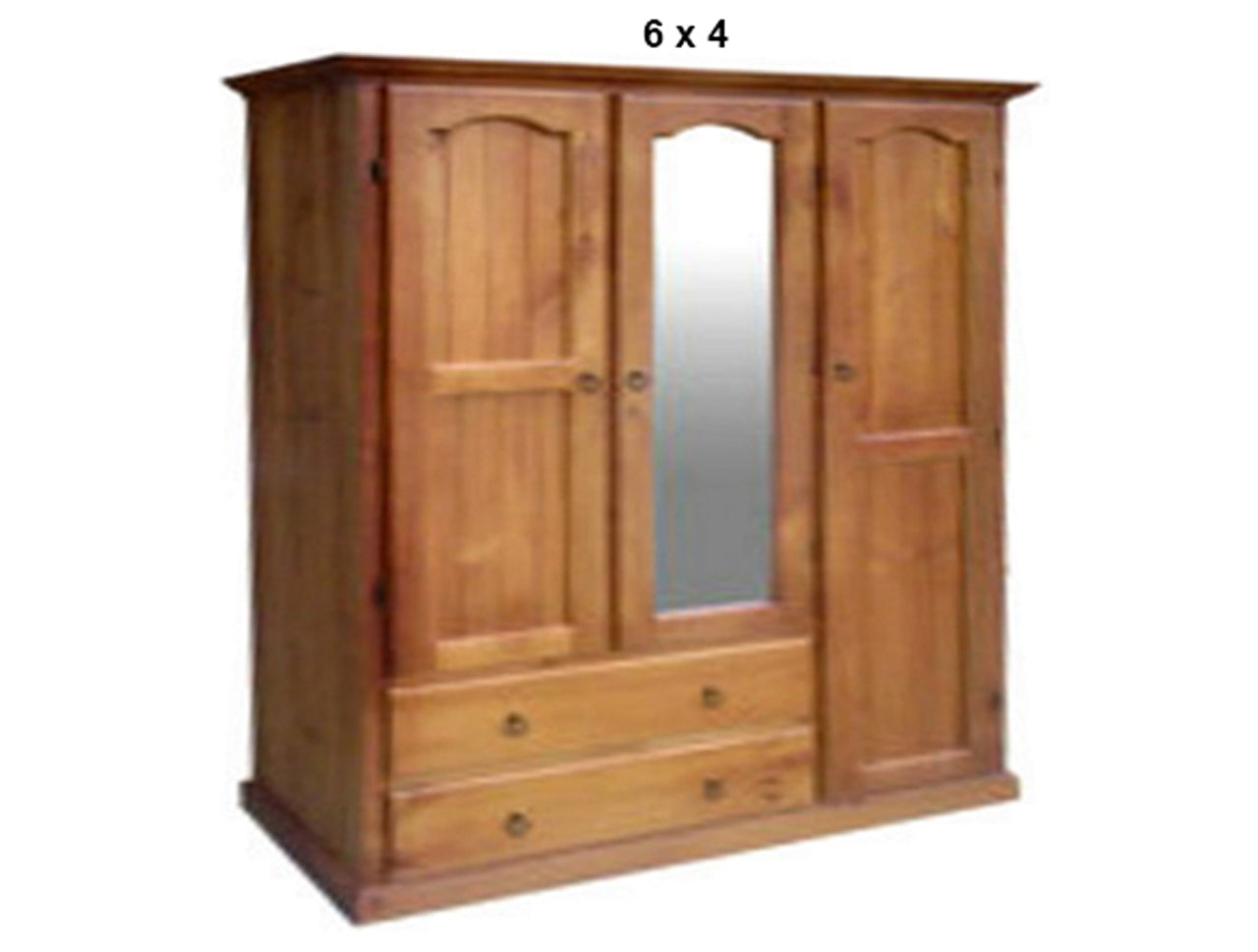 MUDGEE (AUSSIE MADE) UTILITY COMBO (LHS OR RHS) WARDROBE WITH MIRROR IN THE MIDDLE COLLECTION - ASSORTED STAINED COLOURS - STARTING FROM $1299