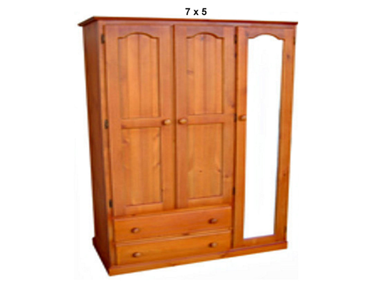 MUDGEE (AUSSIE MADE) UTILITY WARDROBE WITH MIRROR (RIGHT OR LEFT HAND SSIDE FACING) COLLECTION - ASSORTED STAINED COLOURS - STARTING FROM $1299