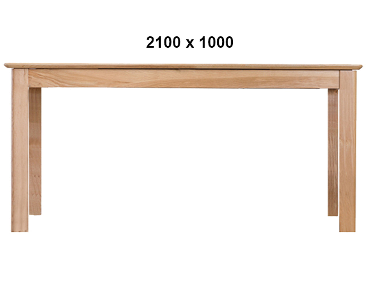 ROBINHOOD (AUSSIE MADE) TASSIE OAK COMBINATION FIXED DINING TABLE COLLECTION - ASSORTED STAINED COLOURS - STARTING FROM $1699