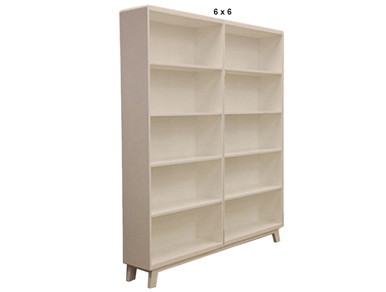 NEWPORT (AUSSIE MADE) TWIN HIGHLINE BOOKCASE COLLECTION - ASSORTED PAINTED COLOURS - STARTING FROM $1599
