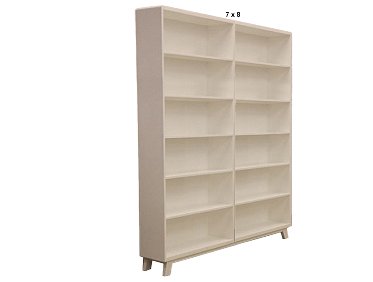 NEWPORT (AUSSIE MADE) TWIN HIGHLINE BOOKCASE COLLECTION - ASSORTED PAINTED COLOURS - STARTING FROM $1599