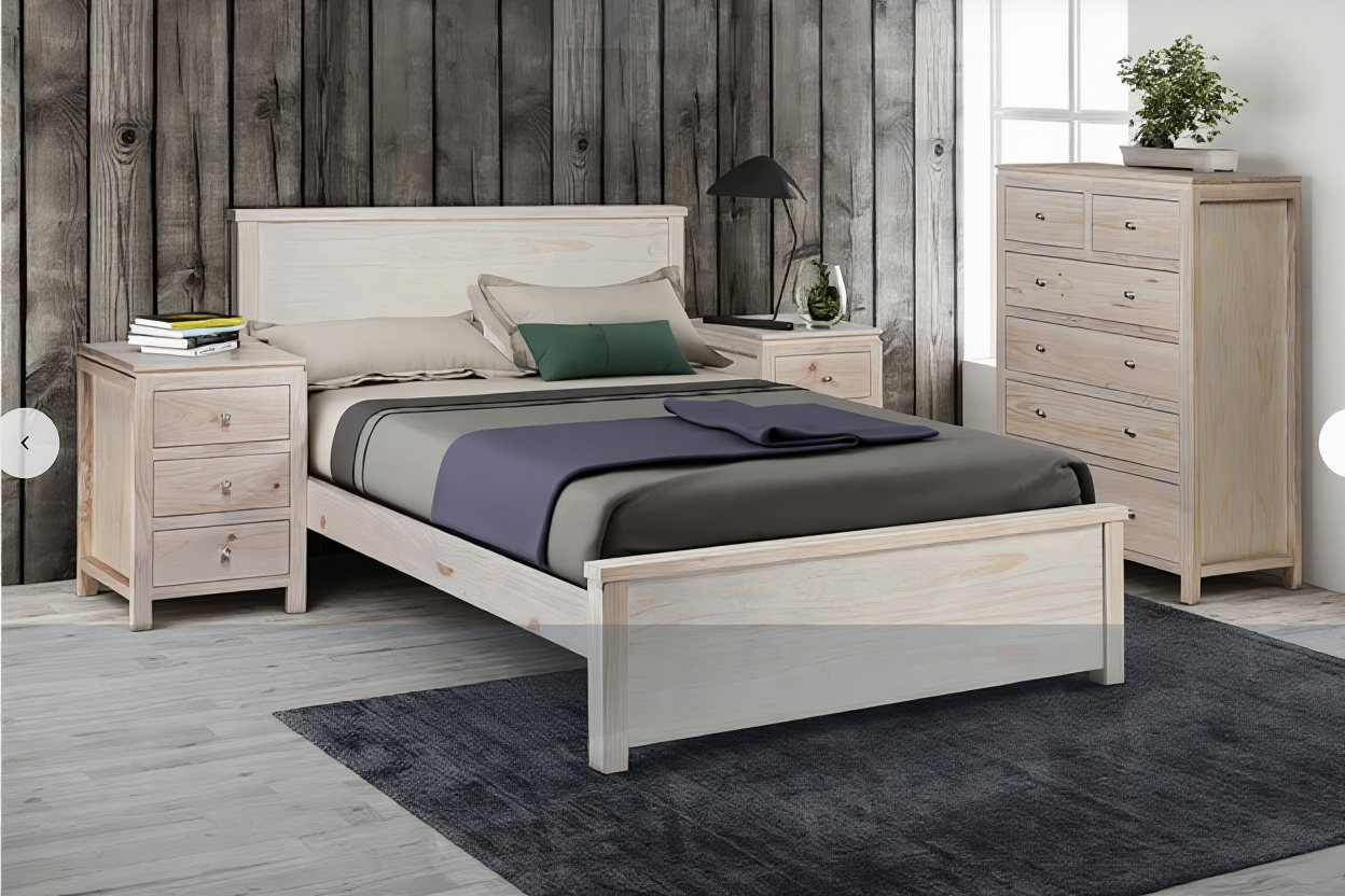 OZARK (AUSSIE MADE) BEDROOM COLLECTION - ASSORTED COLOURS - STARTING FROM $649