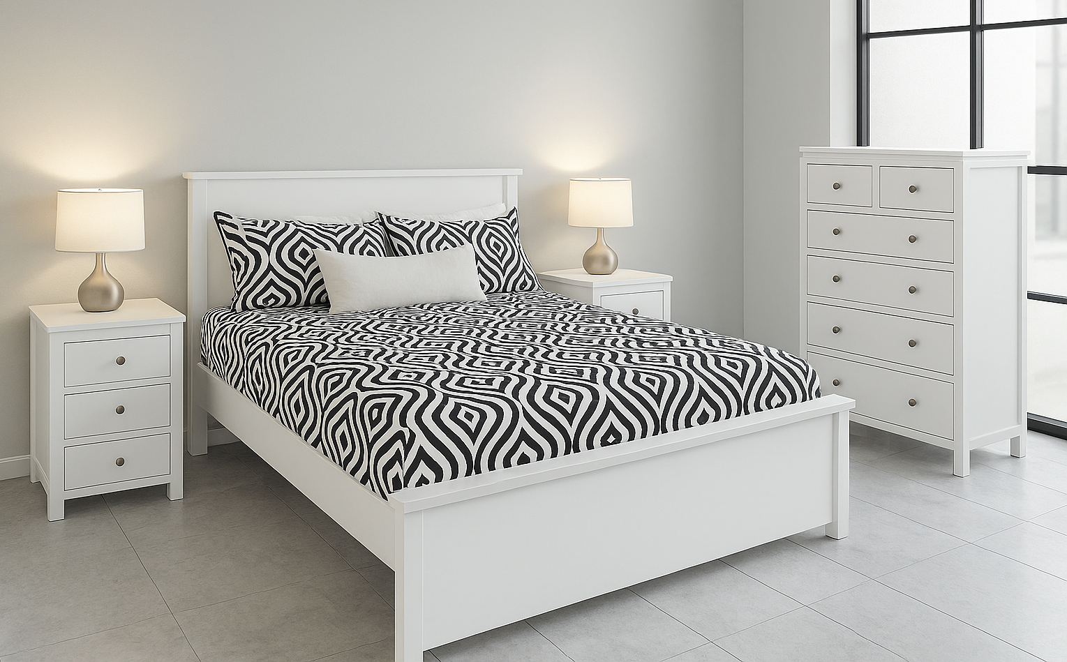 OZARK (AUSSIE MADE) BEDROOM COLLECTION - ASSORTED COLOURS - STARTING FROM $649