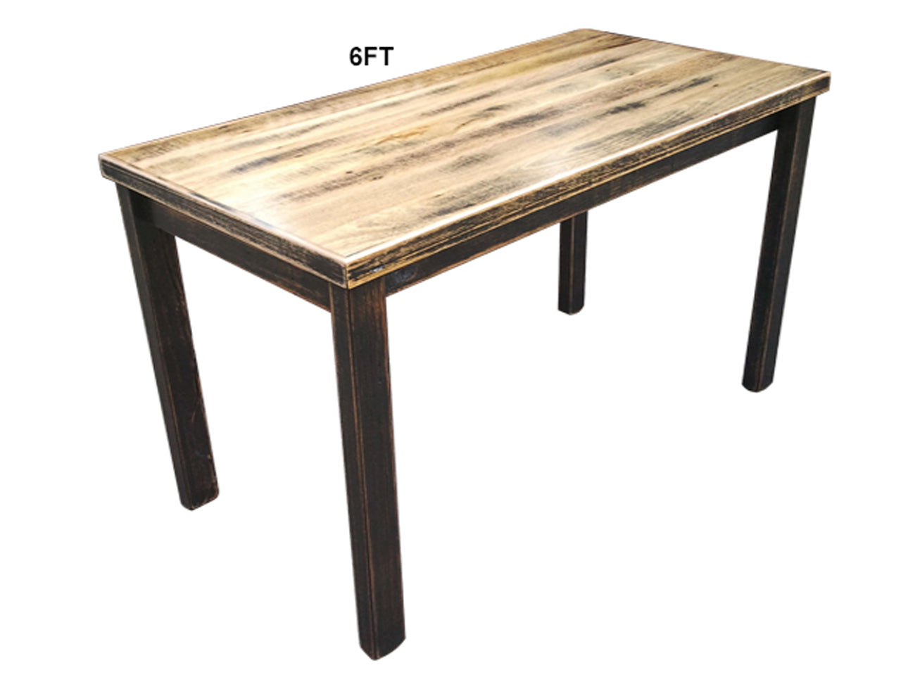 PALING (AUSSIE MADE) DINING TABLE WITH STANDARD LEGS COLLECTION - ASSORTED STAINED COLOURS - STARTING FROM $1299