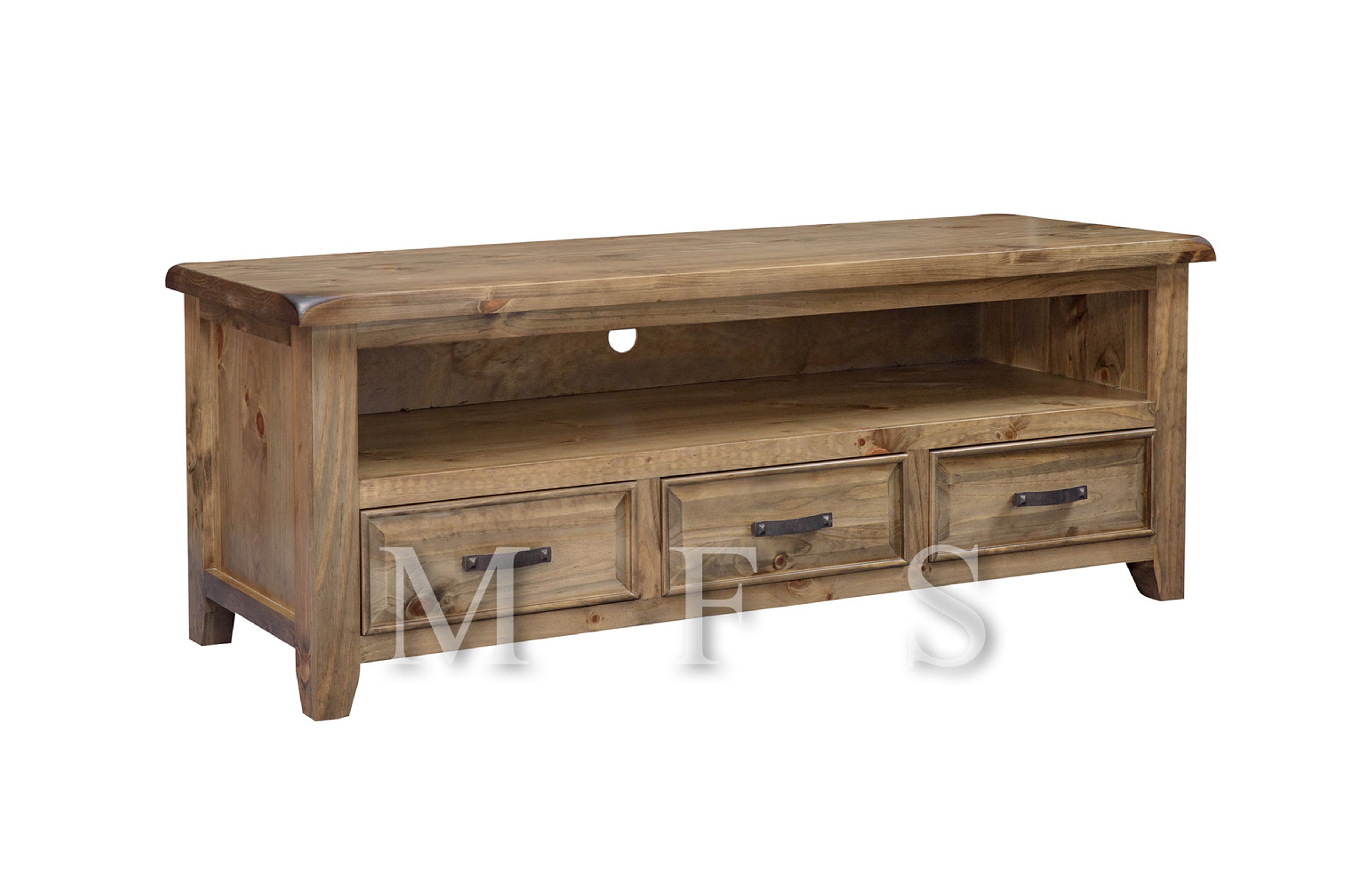 PINELANDS (HTGTV3) TV UNIT 3 - 700(H) x 1640(W)- GREYWASH (#501)