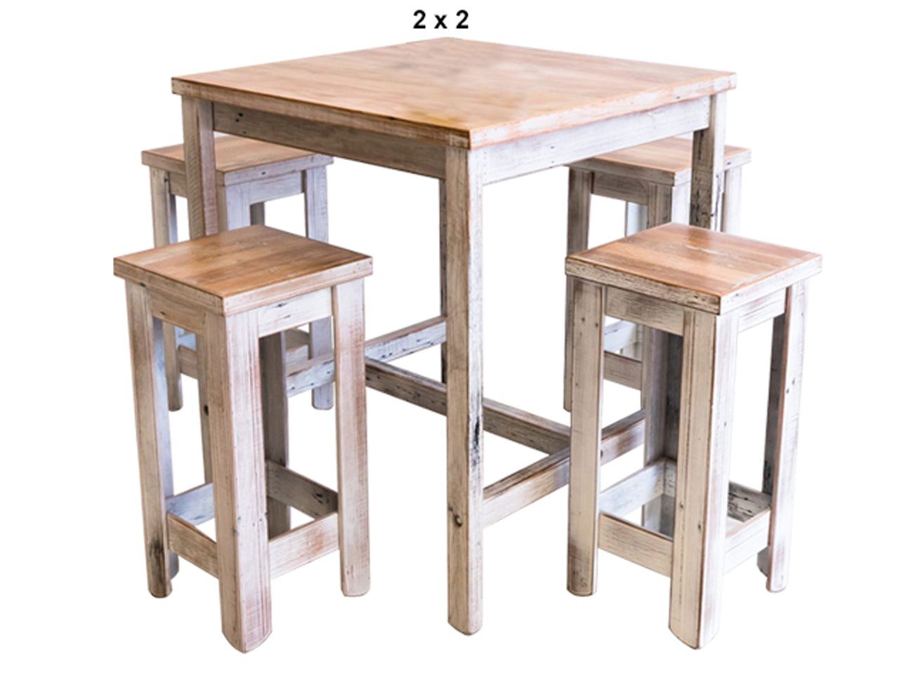 PALING (AUSSIE MADE) 5 PIECE BAR SETTING COLLECTION - ASSORTED STAINED COLOURS - STARTING FROM $1899