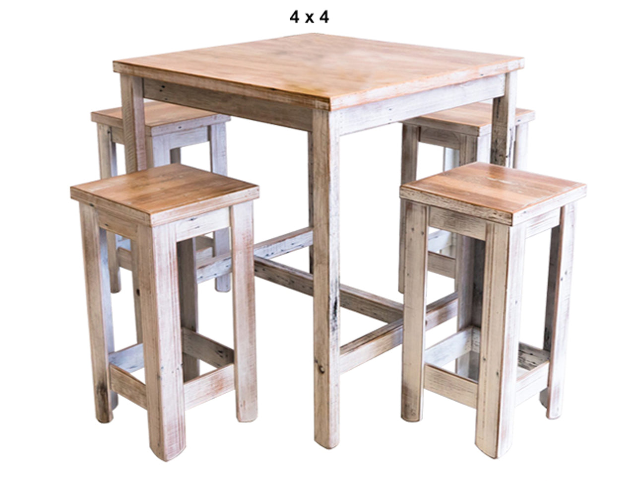 PALING (AUSSIE MADE) 5 PIECE BAR SETTING COLLECTION - ASSORTED STAINED COLOURS - STARTING FROM $1899