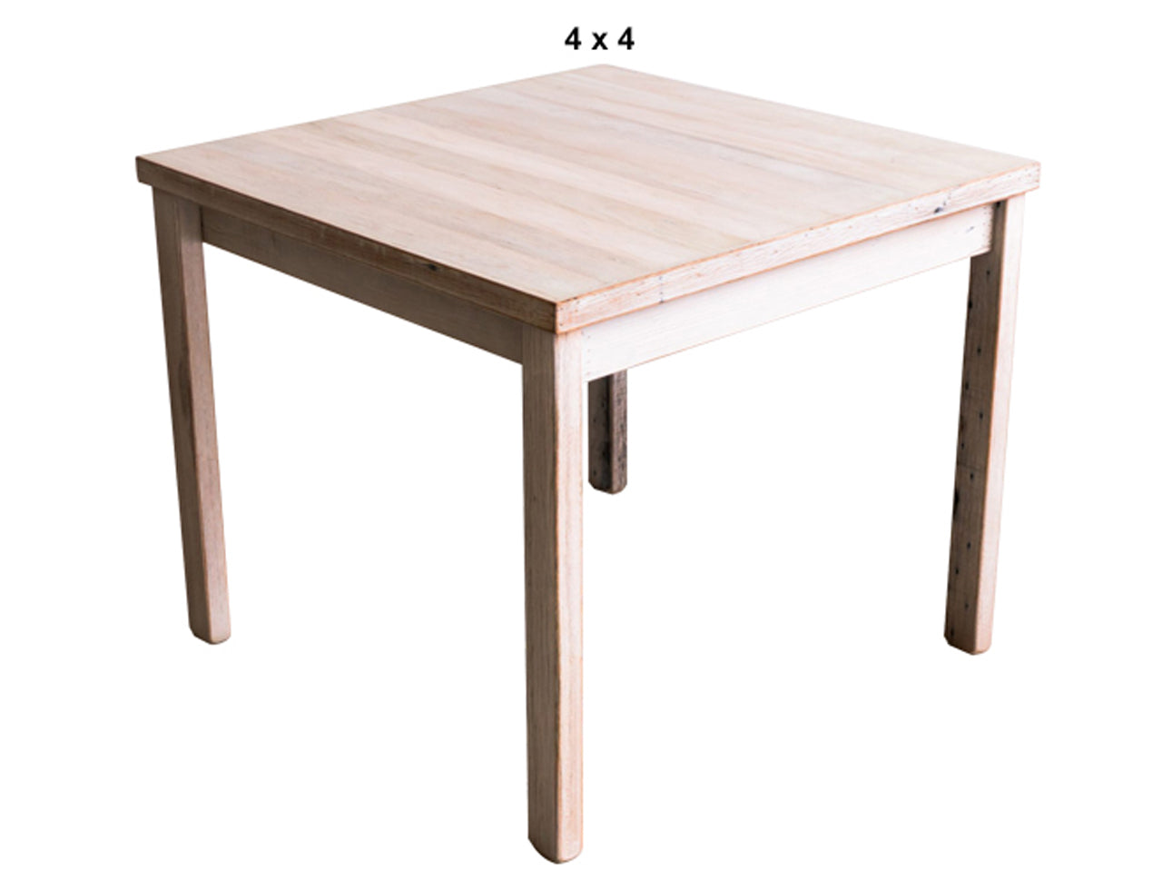 PALING (AUSSIE MADE) SQUARE DINING TABLE  WITH 4 LEGS COLLECTION - ASSORTED STAINED COLOURS - STARTING FROM $799