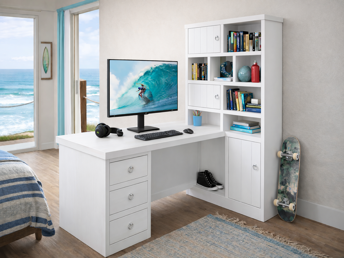 PALINGS (AUSSIE MADE) L-SHAPE CORNER DESK COLLECTION - ASSORTED COLOURS - STARTING FROM $2499