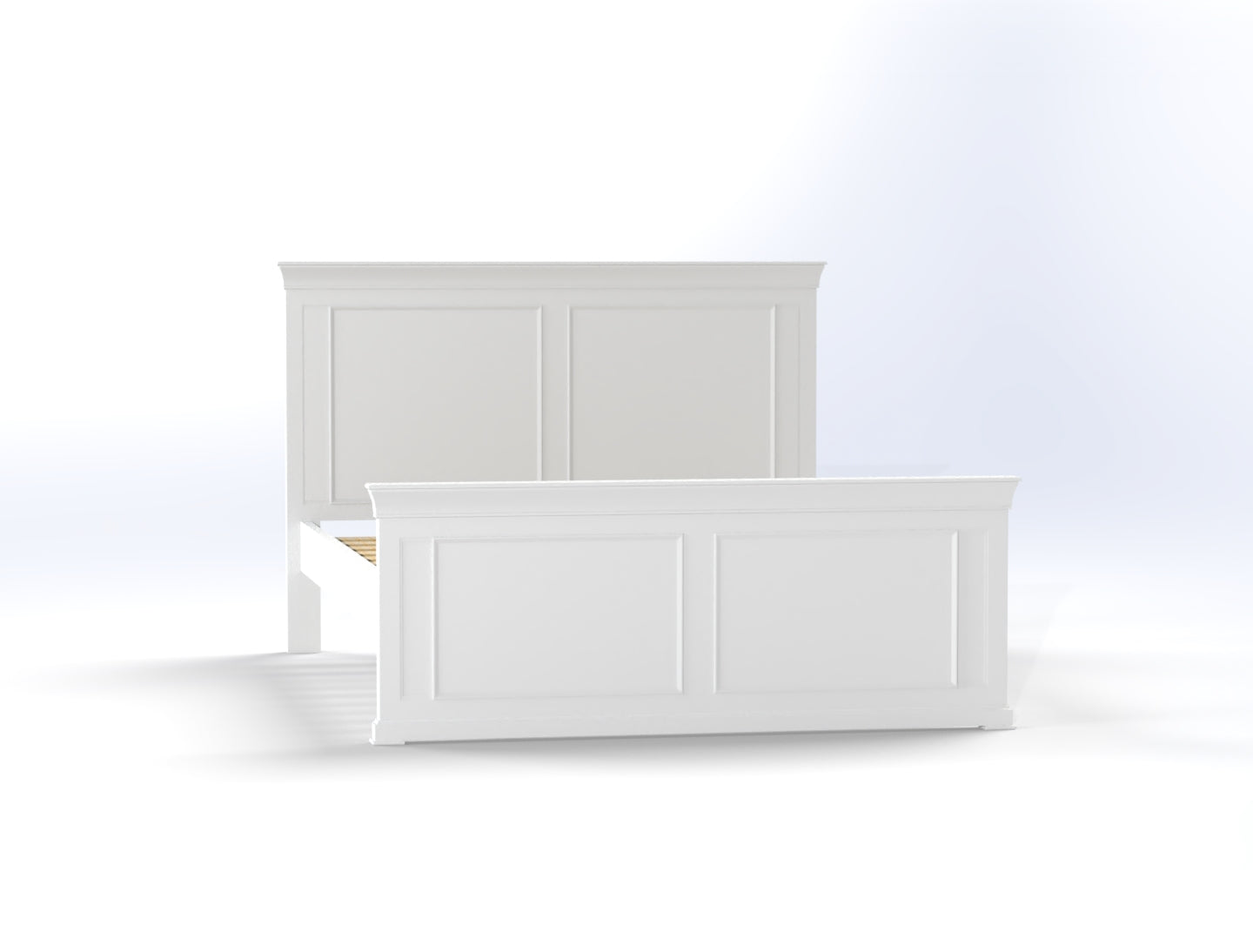 KING RIVERVIEW (CUSTOM MADE) 4 PIECE (TALLBOY) BEDROOM SUITE - ASSORTED COLOURS