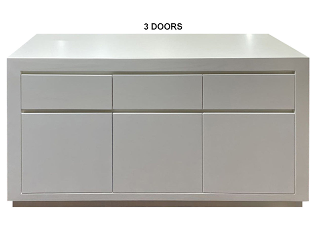 RETRO (AUSSIE MADE) BUFFET WITH FLOATING BASE COLLECTION - ASSORTED PAINTED COLOURS - STARTING FROM $999