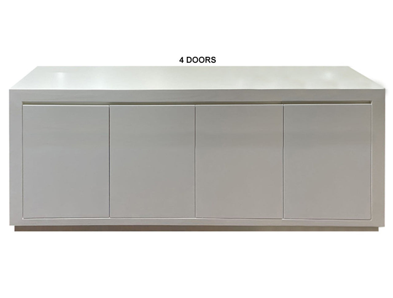 RETRO (AUSSIE MADE) BUFFET WITH FULL DOORS FLOATING BASE COLLECTION - ASSORTED PAINTED COLOURS - STARTING FROM $899