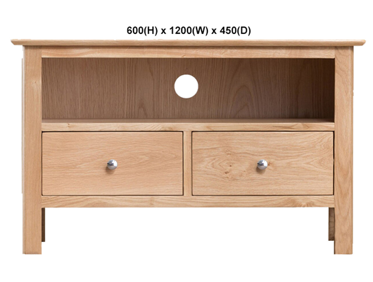ROBINHOOD (AUSSIE MADE) STANDARD WITH 2 DRAWERS TV UNIT COLLECTION - TASSIE OAK COMBINATION - ASSORTED STAINED COLOURS - STARTING FROM $599