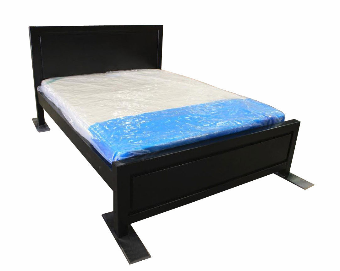 DOUBLE RONDO (AUSSIE MADE) SOLID PINE PANEL BED -  ASSORTED COLOURS