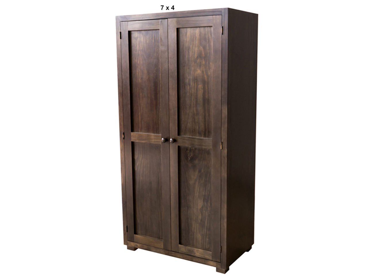 RETRO (AUSSIE MADE) 2 DOOR PANTRY COLLECTION - ASSORTED STAINED COLOURS - STARTING FROM $899