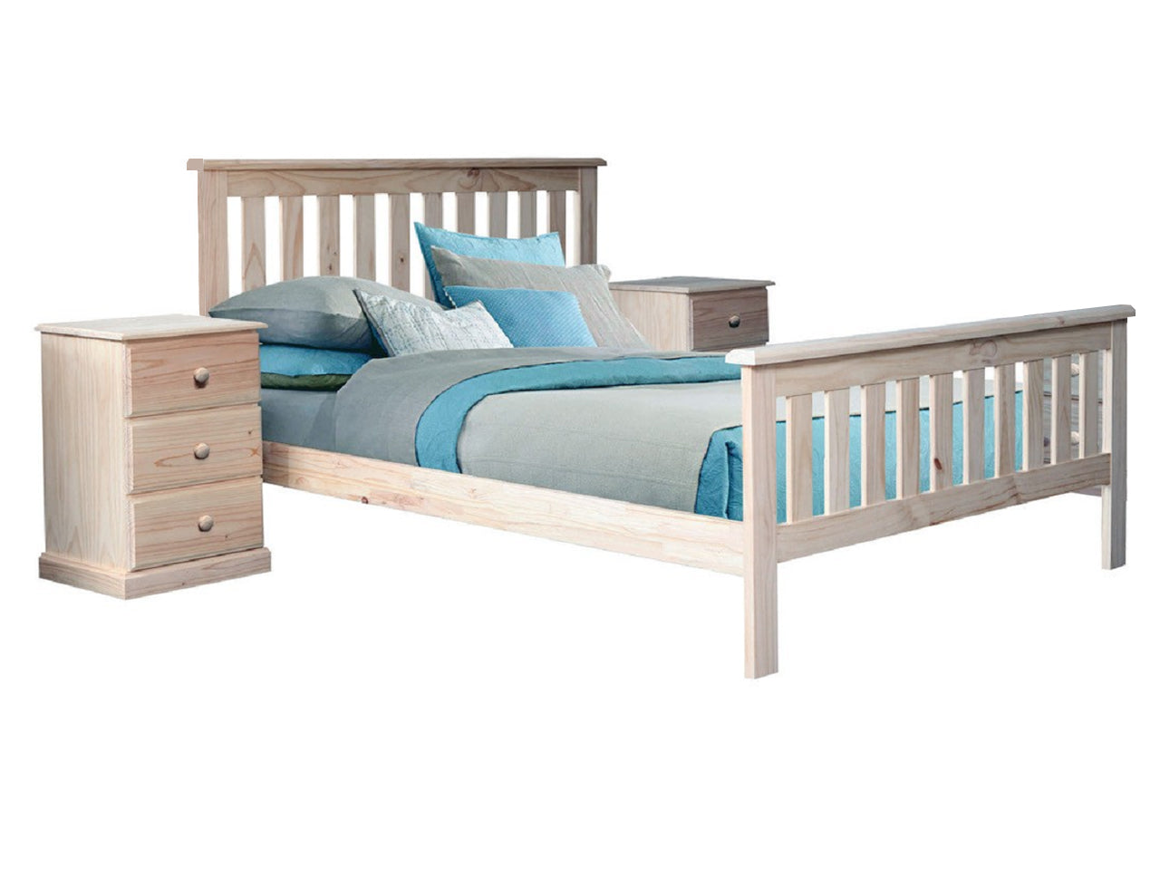 SINGLE FELIX (AUSSIE MADE) BED - ASSORTED COLOURS