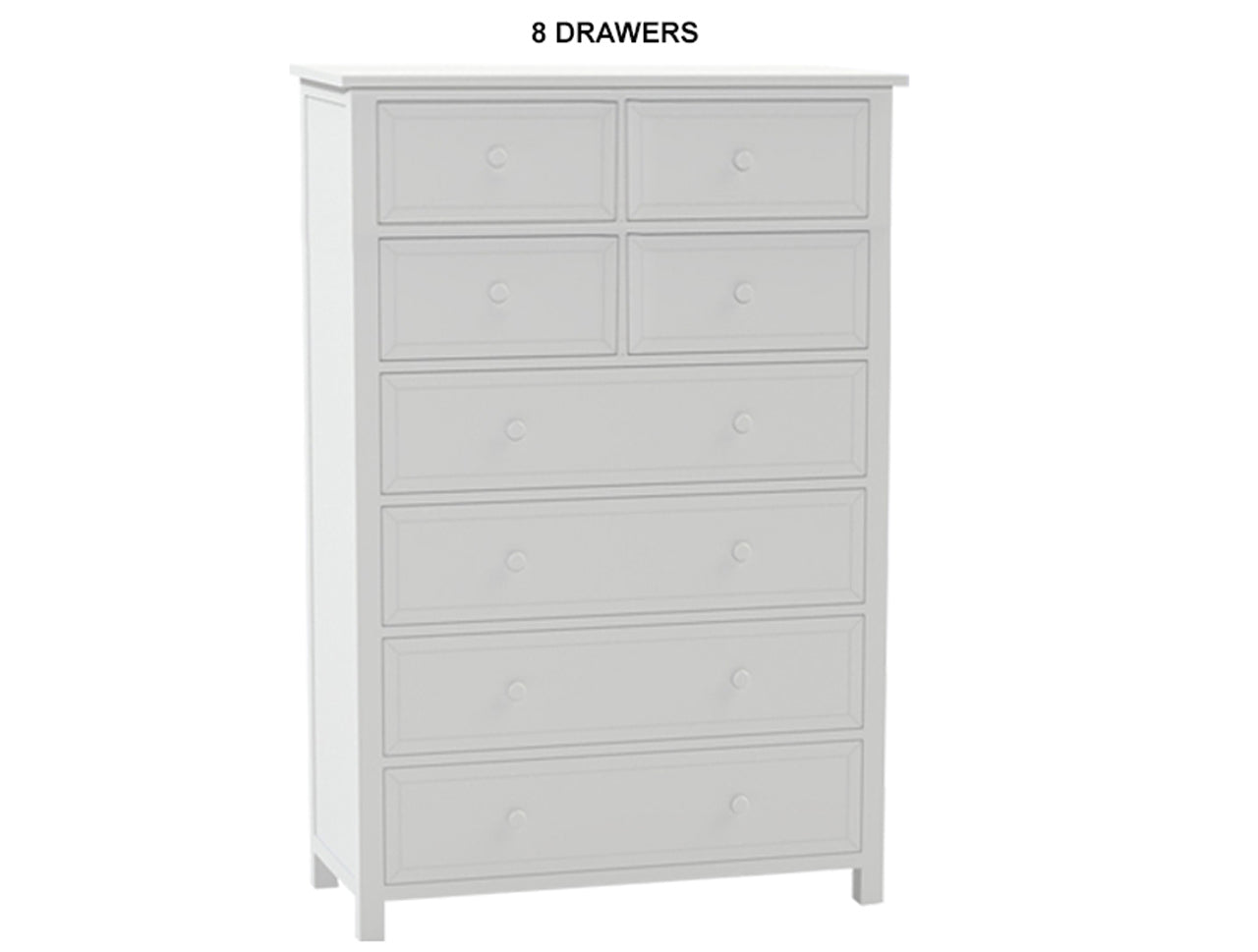 SHERBROOKE (AUSSIE MADE) TALLBOY COLLECTION - ASSORTED PAINTED COLOURS - STARTING FROM $999