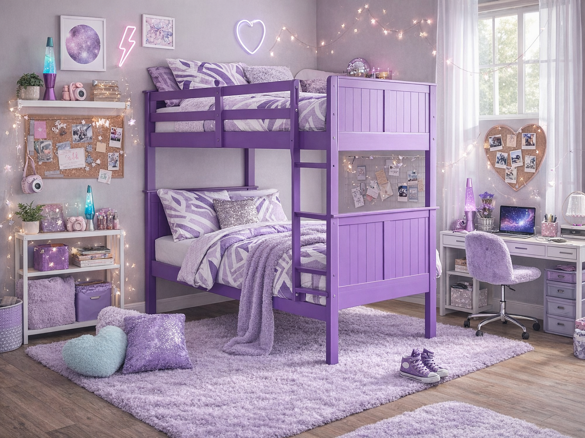 SHELLEY (HYBRID) SINGLE OVER SINGLE BUNK BED COLLECTION - ASSORTED COLOURS - STARTING FROM $1499