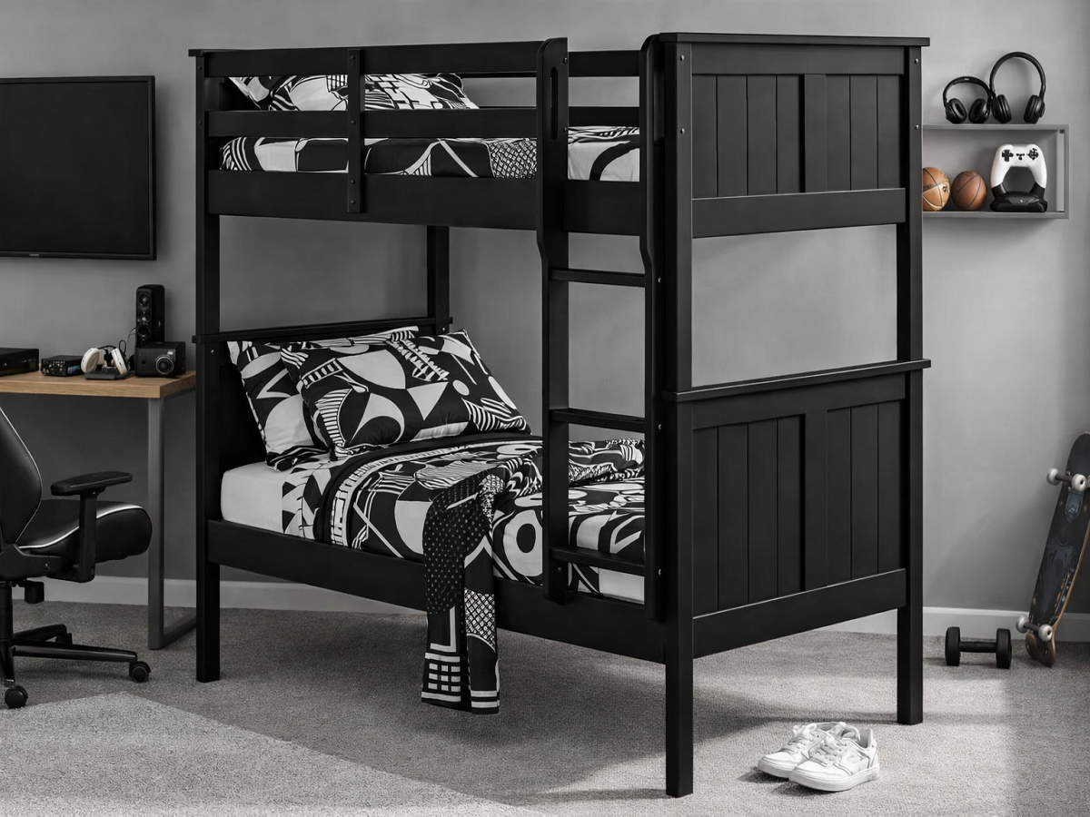 SHELLEY (HYBRID) SINGLE OVER SINGLE BUNK BED COLLECTION - ASSORTED COLOURS - STARTING FROM $1499