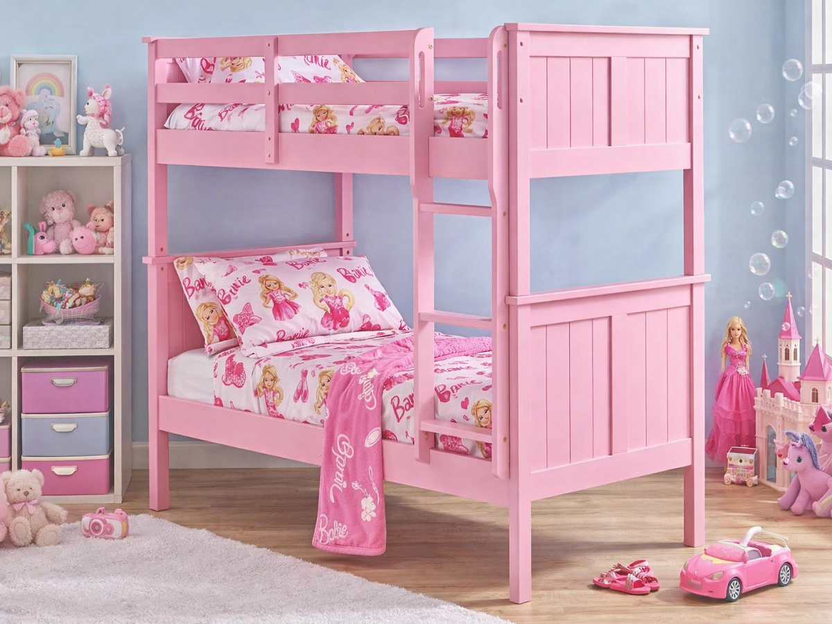 SHELLEY (HYBRID) SINGLE OVER SINGLE BUNK BED COLLECTION - ASSORTED COLOURS - STARTING FROM $1499