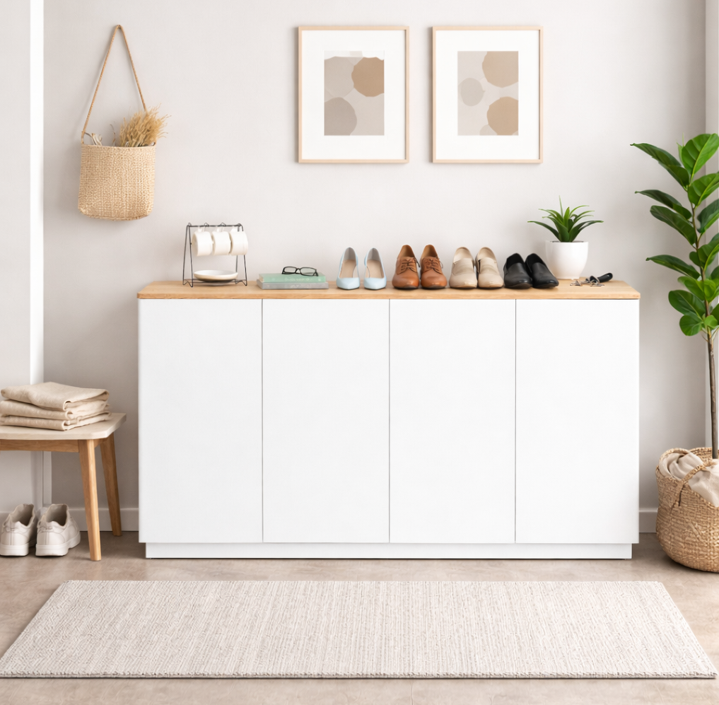 STYLISH (AUSSIE MADE) SHOE CABINET COLLECTION - ASSORTED COLOURS - STARTING FROM $899