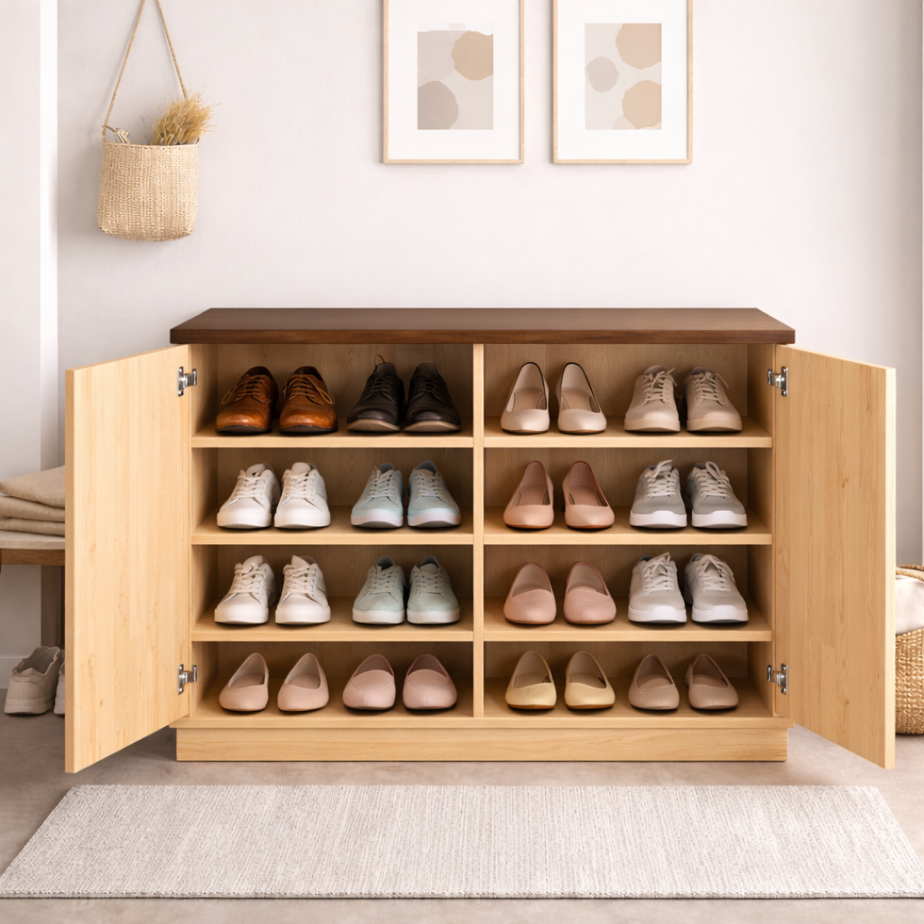 STYLISH (AUSSIE MADE) SHOE CABINET COLLECTION - ASSORTED COLOURS - STARTING FROM $899