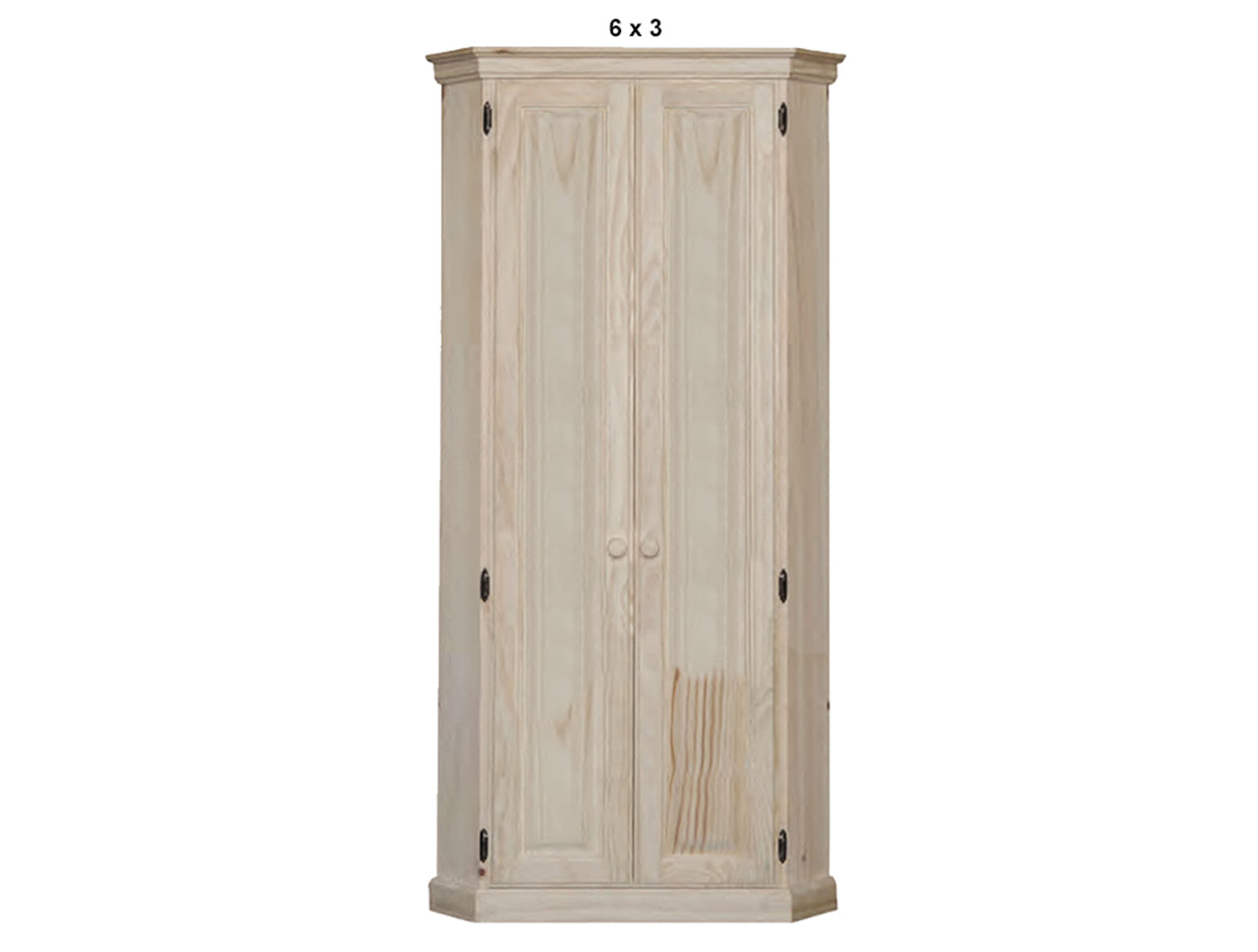 MUDGEE (AUSSIE MADE) 2 DOOR CORNER PANTRY COLLECTION - ASSORTED STAINED COLOURS - STARTING FROM $1399