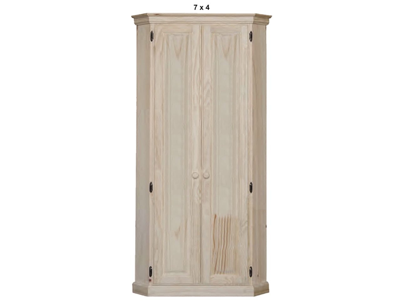 MUDGEE (AUSSIE MADE) 2 DOOR CORNER PANTRY COLLECTION - ASSORTED STAINED COLOURS - STARTING FROM $1399