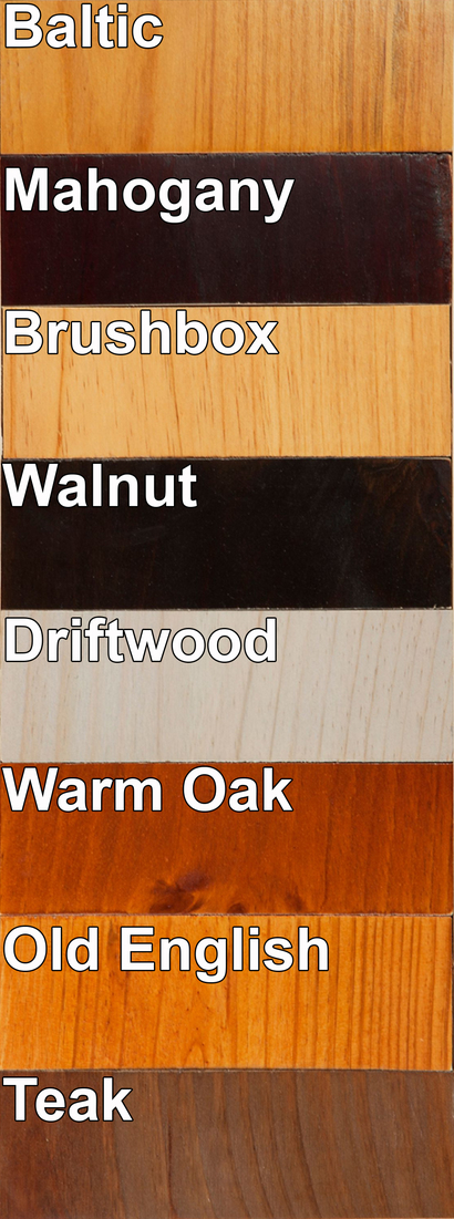 BOB BUN FEET (AUSSIE MADE) TALLBOY COLLECTION - ASSORTED STAINED COLOURS - STARTING FROM $899