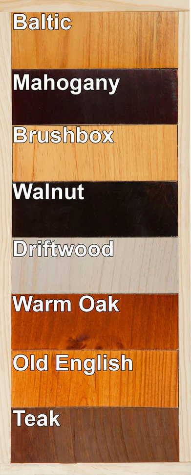 AVALON (AUSSIE MADE) FABRIC WITH TIMBER BEDROOM COLLECTION - ASSORTED STAINED COLOURS