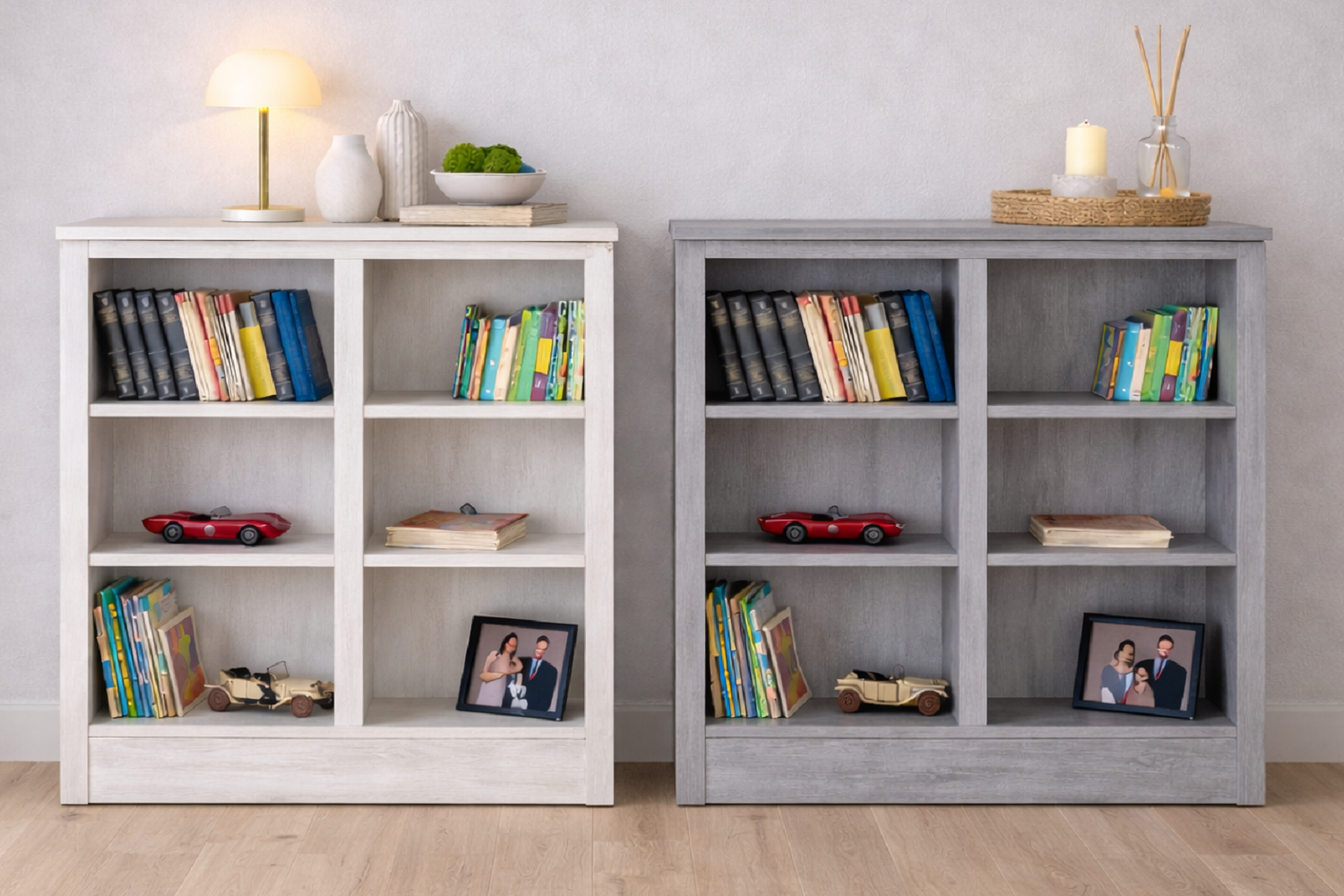 TINA (AUSSIE MADE) LOWLINE BOOKCASE COLLECTION - ASSORTED COLOURS - STARTING FROM $249