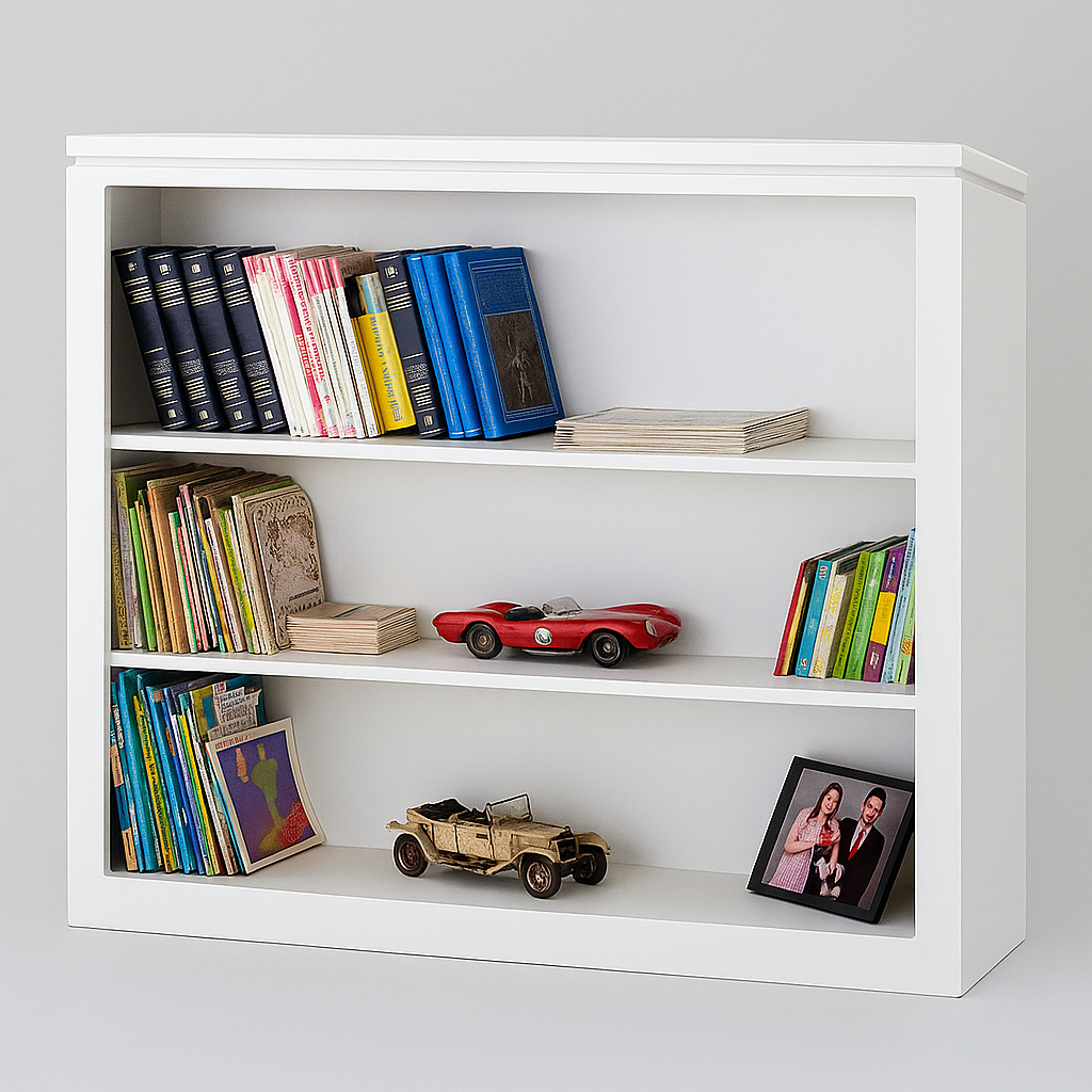 TINA (AUSSIE MADE) LOWLINE BOOKCASE COLLECTION - ASSORTED COLOURS - STARTING FROM $299