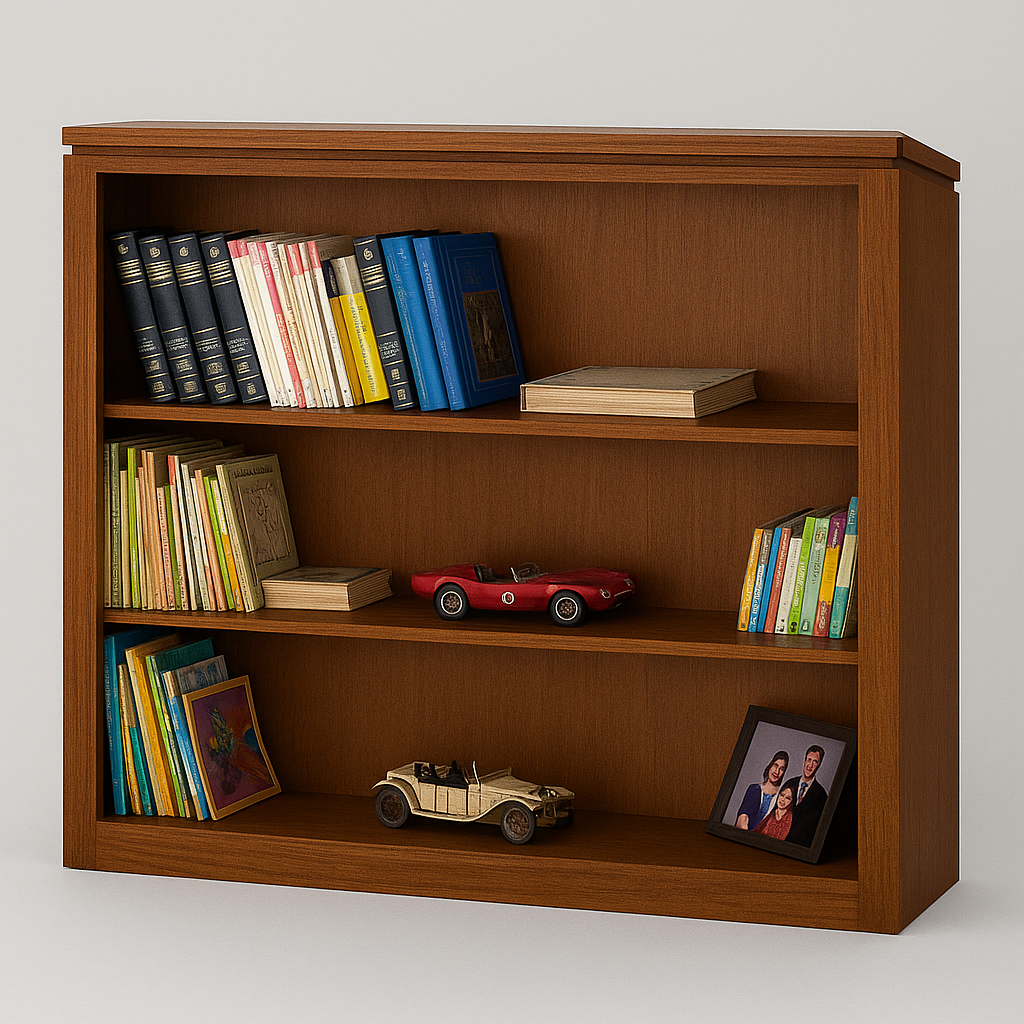 TINA (AUSSIE MADE) LOWLINE BOOKCASE COLLECTION - ASSORTED COLOURS - STARTING FROM $299