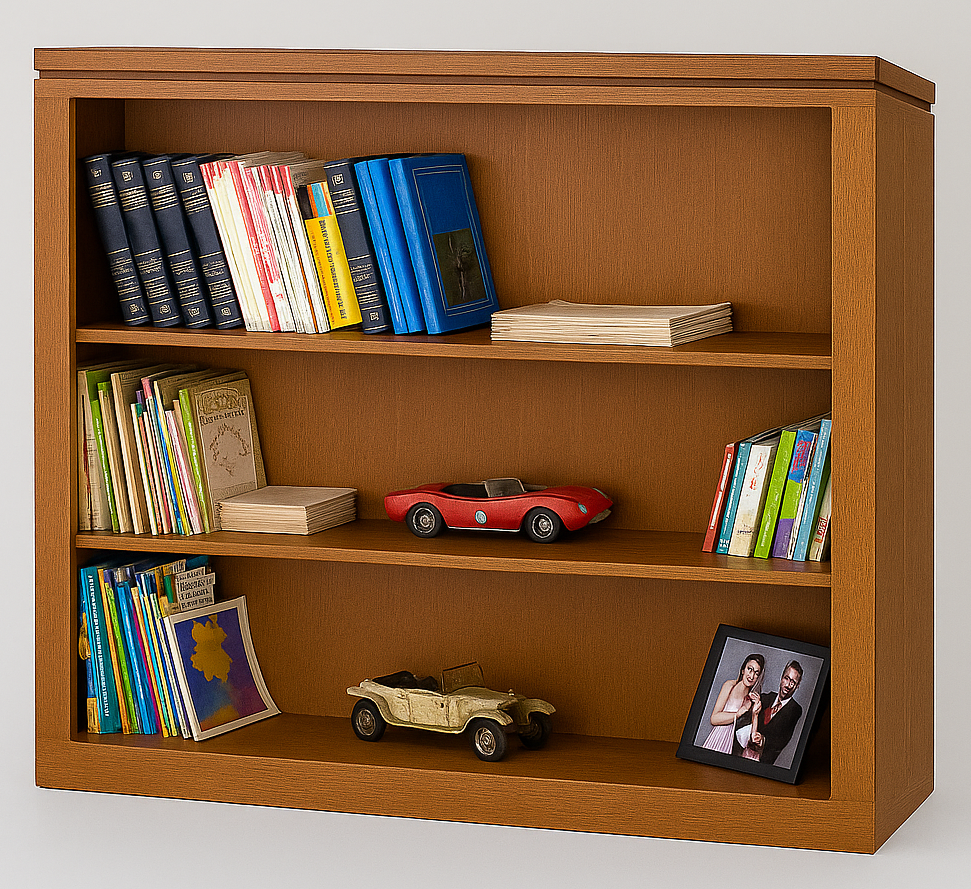 TINA (AUSSIE MADE) LOWLINE BOOKCASE COLLECTION - ASSORTED COLOURS - STARTING FROM $249