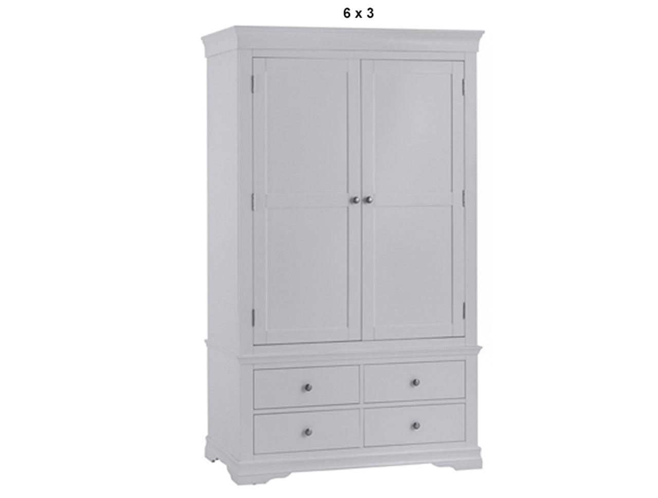 INVIGORATE (AUSSIE MADE) 2 DOOR / 4 DRAWER WARDROBE COLLECTION - ASSORTED PAINTED COLOURS - STARTING FROM $1399